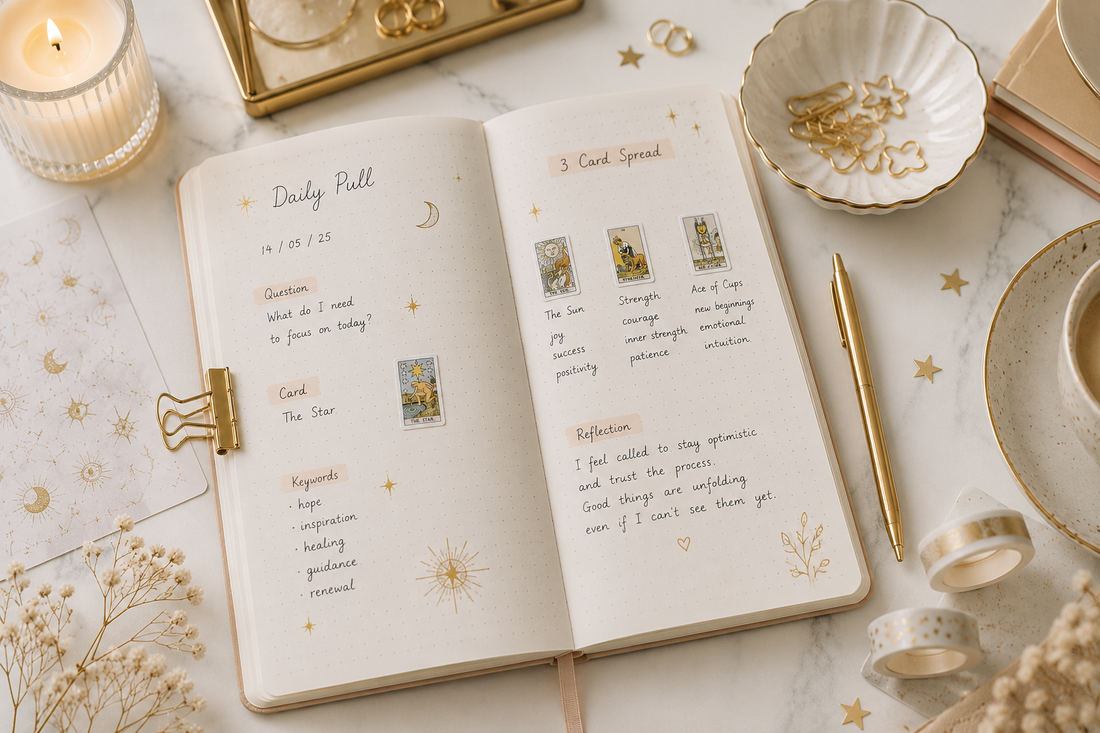 How to Journal With Tarot Cards: A Simple Guide for Beginners