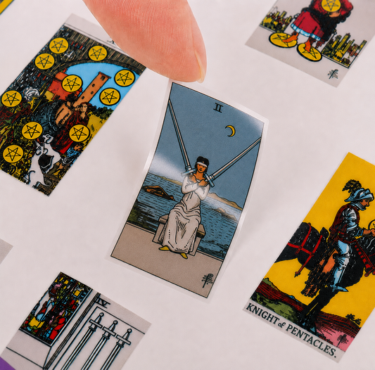 Swords Tarot Stickers – 240 Mini Rider-Waite Stickers